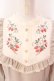画像2: axes femme POETIQUE / ブロッキングベリー刺繍ワンピース M グレージュ O-25-03-08-015-AX-OP-OW-OS (2)