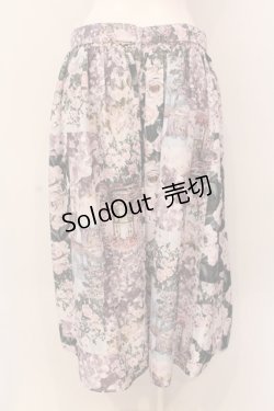 画像4: axes femme / パンテュールスカート F ラベンダー系 O-25-03-08-019-AX-SK-OW-OS