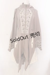 Ozz oneste / メッシュ切り替えナポレオンコート  ベージュ O-25-03-08-021-OO-CO-OW-OS