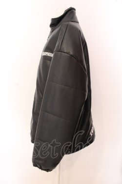 画像3: GALFY / 犬暖嘘革ジャケット 大型犬（XL） ブラック O-25-03-08-022-PU-JA-OW-ZT-C015