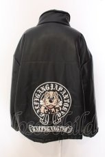 画像4: GALFY / 犬暖嘘革ジャケット 大型犬（XL） ブラック O-25-03-08-022-PU-JA-OW-ZTC015 (4)