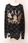 GALFY / 紋紋ロンTee極 中型犬（L） ブラック O-25-03-08-023-PU-TO-OW-ZT361