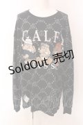 GALFY / 紋紋ロンTee極 中型犬（L） ブラック O-25-03-08-023-PU-TO-OW-ZT361