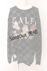 GALFY / 紋紋ロンTee極 中型犬（L） ブラック O-25-03-08-023-PU-TO-OW-ZT361