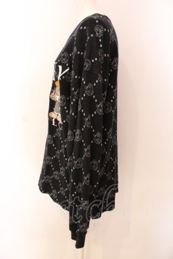 画像2: GALFY / 紋紋ロンTee極 中型犬（L） ブラック O-25-03-08-023-PU-TO-OW-ZT361