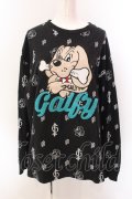GALFY / ガルフィー長袖Tシャツ 中型犬（L） ブラック O-25-03-08-024-PU-TO-OW-ZT361