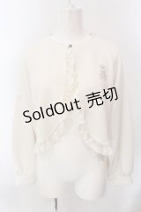 m petit by misako / MSKバラBフリルボレロ L アイボリー O-25-03-10-025-LO-TO-OW-OS
