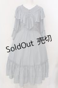 axes femme kawaii / シャルロットワンピース M ブルー O-25-03-10-006-AX-OP-OW-OS