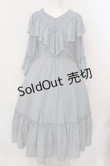 axes femme kawaii / シャルロットワンピース M ブルー O-25-03-10-006-AX-OP-OW-OS