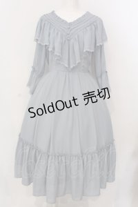 axes femme kawaii / シャルロットワンピース M ブルー O-25-03-10-006-AX-OP-OW-OS