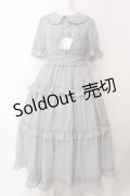 axes femme kawaii / ロマンティックフリルワンピース M ミント O-25-03-10-007-AX-OP-OW-OS