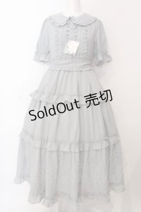 axes femme kawaii / ロマンティックフリルワンピース M ミント O-25-03-10-007-AX-OP-OW-OS