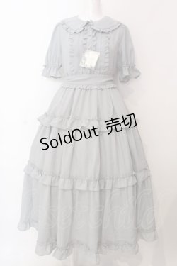 画像1: axes femme kawaii / ロマンティックフリルワンピース M ミント O-25-03-10-007-AX-OP-OW-OS