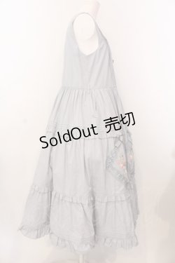 画像4: Nyanya / Strawberry Flowers on the Hill4.0ジャンパースカート M サックス O-25-03-10-001-EL-OP-OW-OS