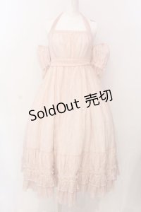 Victorian maiden / エレガントレーシーホルターネックドレス  ピンク O-25-03-10-010-CL-OP-OW-OS