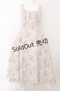 Victorian maiden / トワルドロココブーケジャンパースカート  ピンク O-25-03-10-011-CL-OP-OW-OS