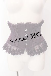 ATELIER PIERROT / Frill Short Corset  パープル O-25-03-10-020-EL-TO-OW-OS