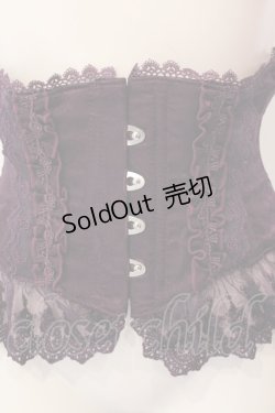 画像2: ATELIER PIERROT / Frill Short Corset  パープル O-25-03-10-020-EL-TO-OW-OS