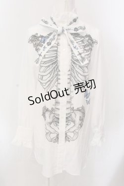 画像1: Royal Princess Alice / Witches' Familiar 粟木こぼねコラボ ブラウス  シロ O-25-03-10-021-LO-BL-OW-OS