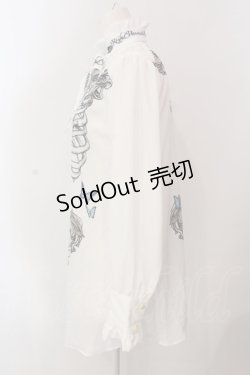 画像3: Royal Princess Alice / Witches' Familiar 粟木こぼねコラボ ブラウス  シロ O-25-03-10-021-LO-BL-OW-OS