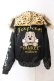 画像5: GALFY / YABAI犬毛フライトジャケット 中型犬（L） ブラック O-25-03-12-029-PU-JA-IG-ZT-C042 (5)
