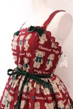 画像2: axes femme kawaii / フラッフィベアジャンスカ M アカ O-25-03-12-031-AX-TO-IG-OS