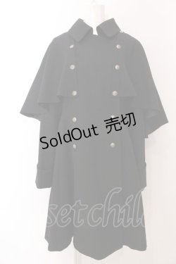 画像1: ATELIER BOZ / アテュートミニコート  ブラック O-25-03-12-039-EL-CO-OW-OS