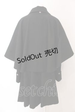 画像8: ATELIER BOZ / アテュートミニコート  ブラック O-25-03-12-039-EL-CO-OW-OS