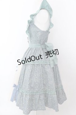 画像3: axes femme kawaii / ハミングフローラジャンスカ  グリーン O-25-03-12-004-AX-OP-IG-OS
