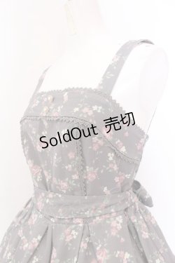 画像2: axes femme kawaii / プティフルールジャンスカ  グレーzy O-25-03-12-001-AX-OP-IG-OS