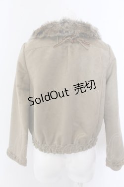 画像3: axes femme / ファー襟ブルゾン M カーキブラウン O-25-03-12-047-AX-TO-IG-ZT