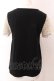 画像4: axes femme / ローズレーススリーブAラインTシャツ M クロ O-25-03-12-050-AX-TO-IG-OS (4)