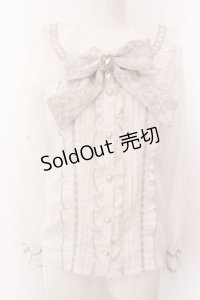 LIZ LISA / ハートレース襟ブラウス  シロ×ピンク O-25-03-12-057-LO-BL-IG-OS