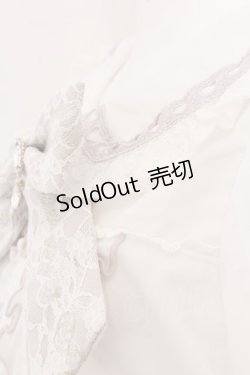 画像2: LIZ LISA / ハートレース襟ブラウス  シロ×ピンク O-25-03-12-057-LO-BL-IG-OS