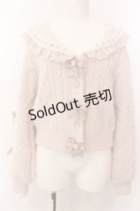 LIZ LISA / メニーリボンセーラーカーディガン  ピンク O-25-03-12-061-LO-TO-IG-OS