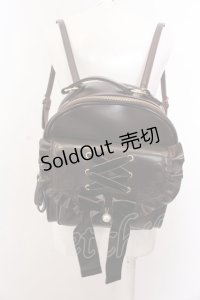 axes femme POETIQUE / レースアップミニリュック  ブラウン O-25-03-12-066-AX-BG-OW-OS