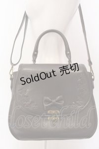 axes femme POETIQUE / クラシカル型押しバッグ  ブラウン O-25-03-12-067-AX-BG-OW-OS