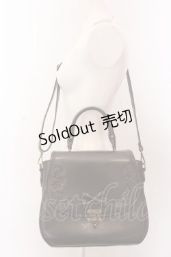 画像2: axes femme POETIQUE / クラシカル型押しバッグ  ブラウン O-25-03-12-067-AX-BG-OW-OS