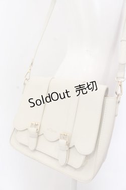 画像1: m petit by misako / スカラップショルダーバッグ  アイボリー O-25-03-12-070-LO-BG-OW-OS