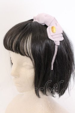 画像1: Leur Getter / リボンカチューシャ  ライラック O-25-03-12-076-LU-AC-OW-OS