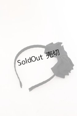 画像3: Leur Getter / リボンカチューシャ  クロ O-25-05-29-1014-LU-AC-OW-ZT445-F009