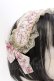 画像2: Victorian maiden / トワルドロココブーケヘッドドレス  バーガンディ O-25-03-12-080-CL-AC-OW-OS (2)