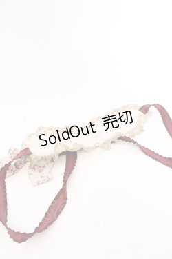 画像3: Victorian maiden / トワルドロココブーケヘッドドレス  バーガンディ O-25-03-12-080-CL-AC-OW-OS