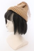 axes femme / チュール×リボンワッチ 56-58cm キャメル O-25-03-12-088-AX-AC-IG-OS