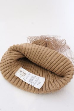 画像3: axes femme / チュール×リボンワッチ 56-58cm キャメル O-25-03-12-088-AX-AC-IG-OS