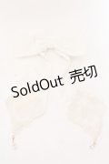 Hoshibako Works / エグランティーヌ モチーフレースリボンクリップ  シロ O-25-03-12-097-LO-AC-OW-OS