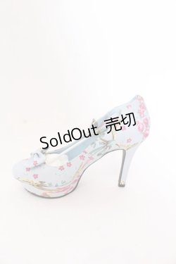 画像3: 【SALE】JESUS DIAMANTE / ロココLadyワンリボンパンプス L サックス O-25-03-12-103-JE-SH-OW-ZT087