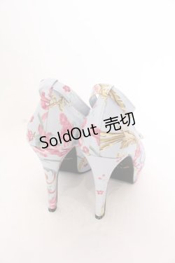 画像6: 【SALE】JESUS DIAMANTE / ロココLadyワンリボンパンプス L サックス O-25-03-12-103-JE-SH-OW-ZT087