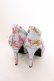 画像6: JESUS DIAMANTE / ロココLadyワンリボンパンプス L サックス O-25-03-12-103-JE-SH-OW-OS
