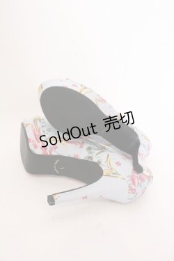 画像7: 【SALE】JESUS DIAMANTE / ロココLadyワンリボンパンプス L サックス O-25-03-12-103-JE-SH-OW-ZT087